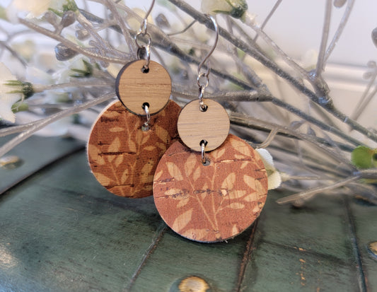 Pumpkin Willow Earrings