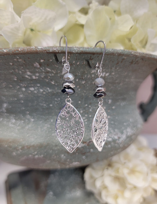 Filigree Beaded Earrings