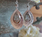 Antique Filigree Drop Earring