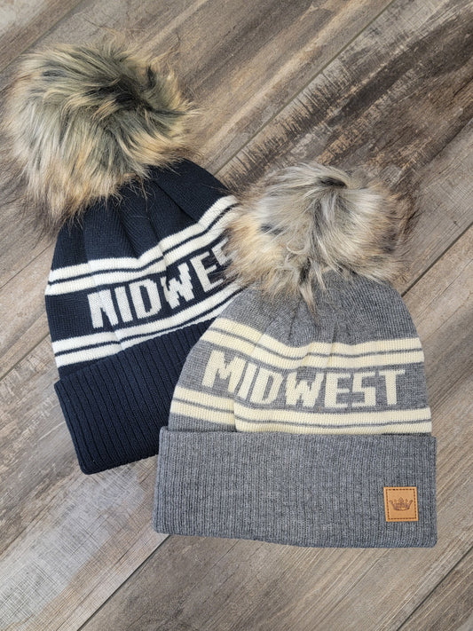 Midwest Pom Beanie