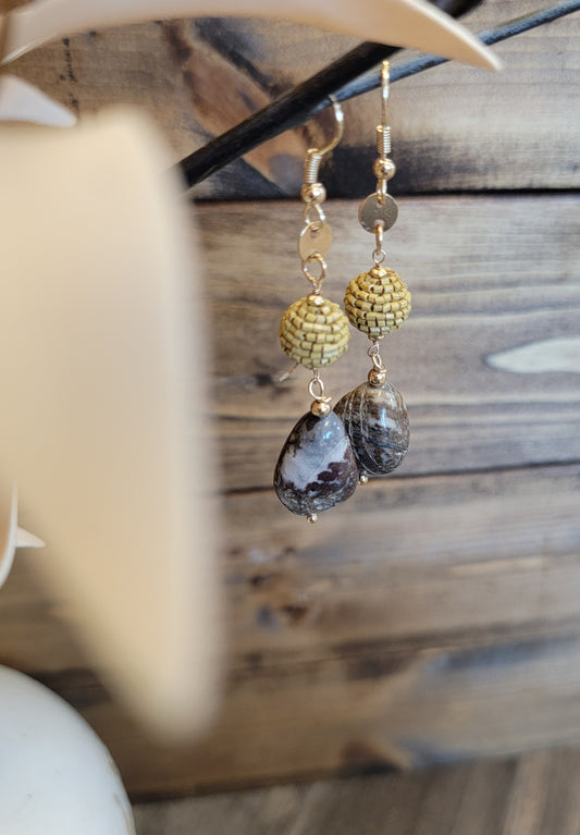 Gold Dangle Earrings