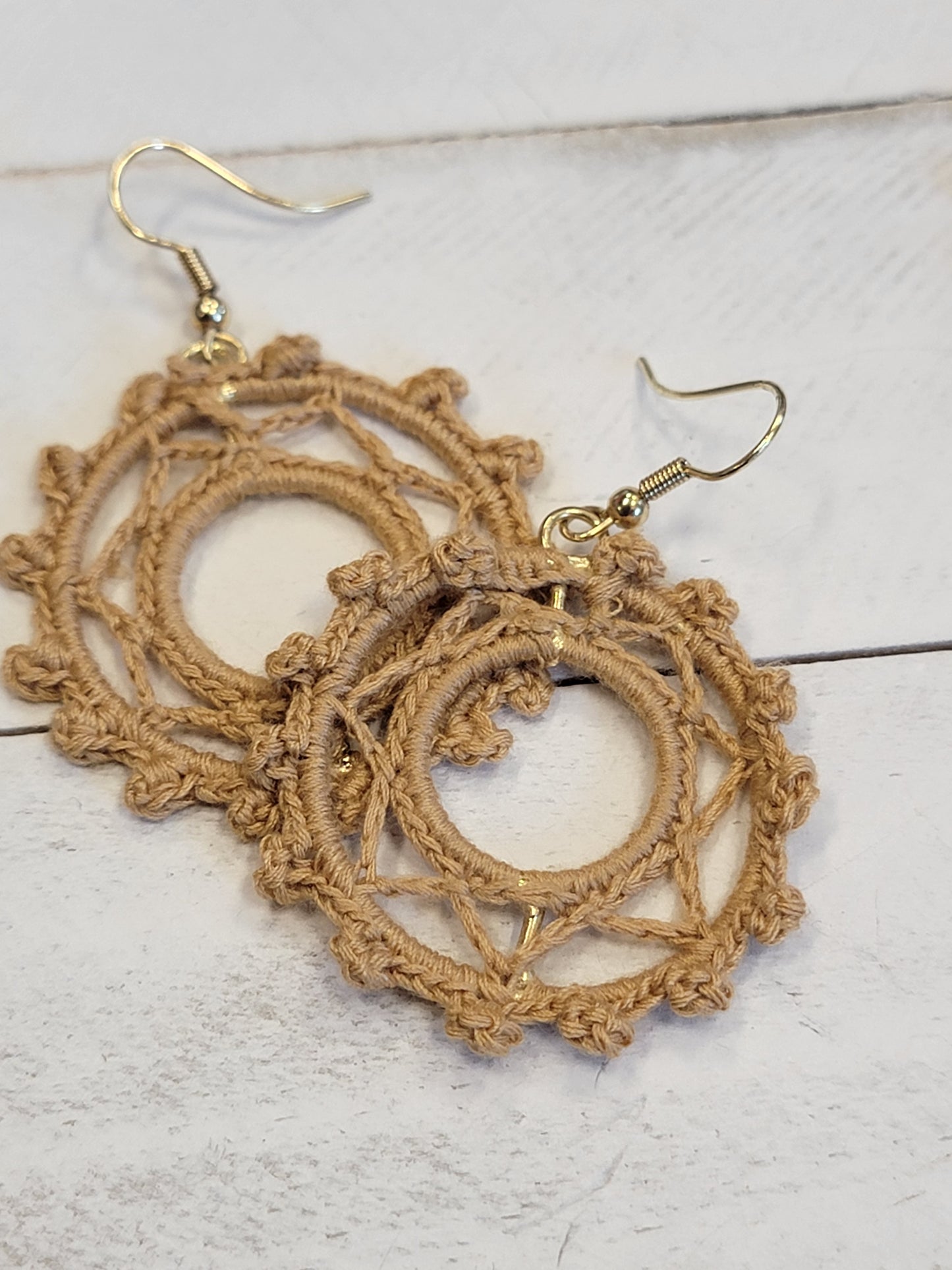 Crochet Dangle Earrings