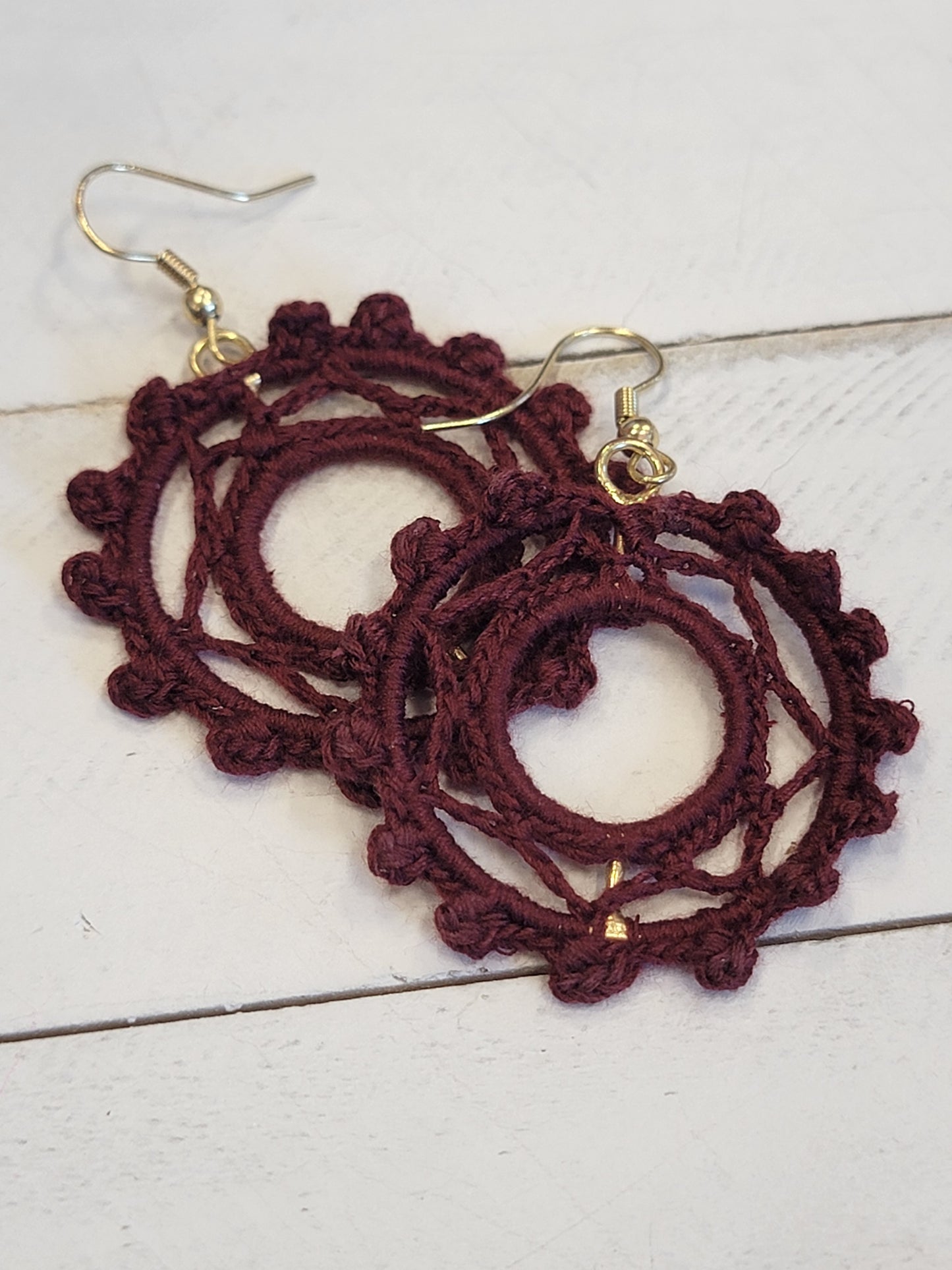 Crochet Dangle Earrings