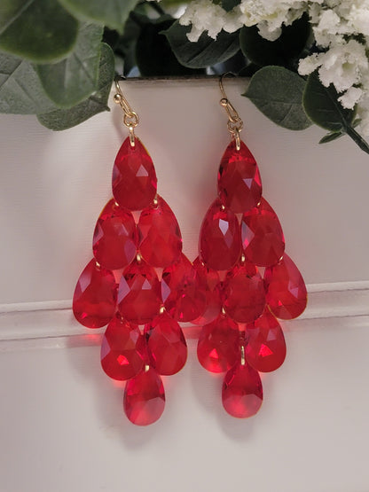 Crystal Drop Earrings