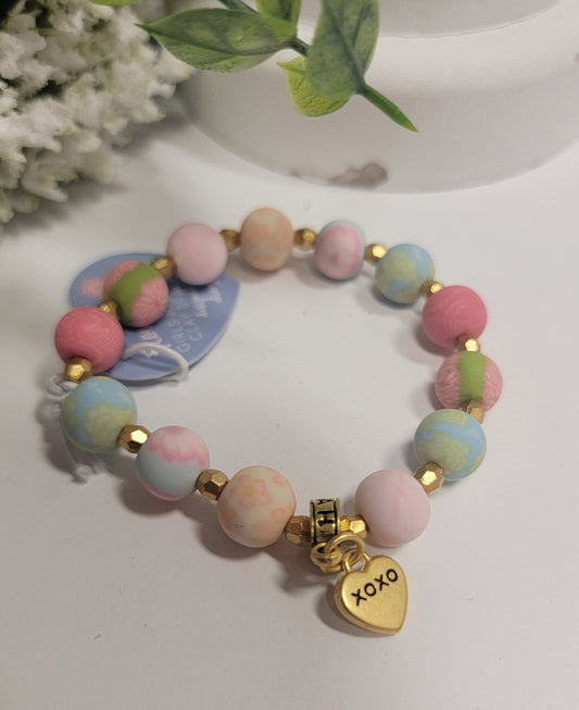 Girls Flower Power Bracelet