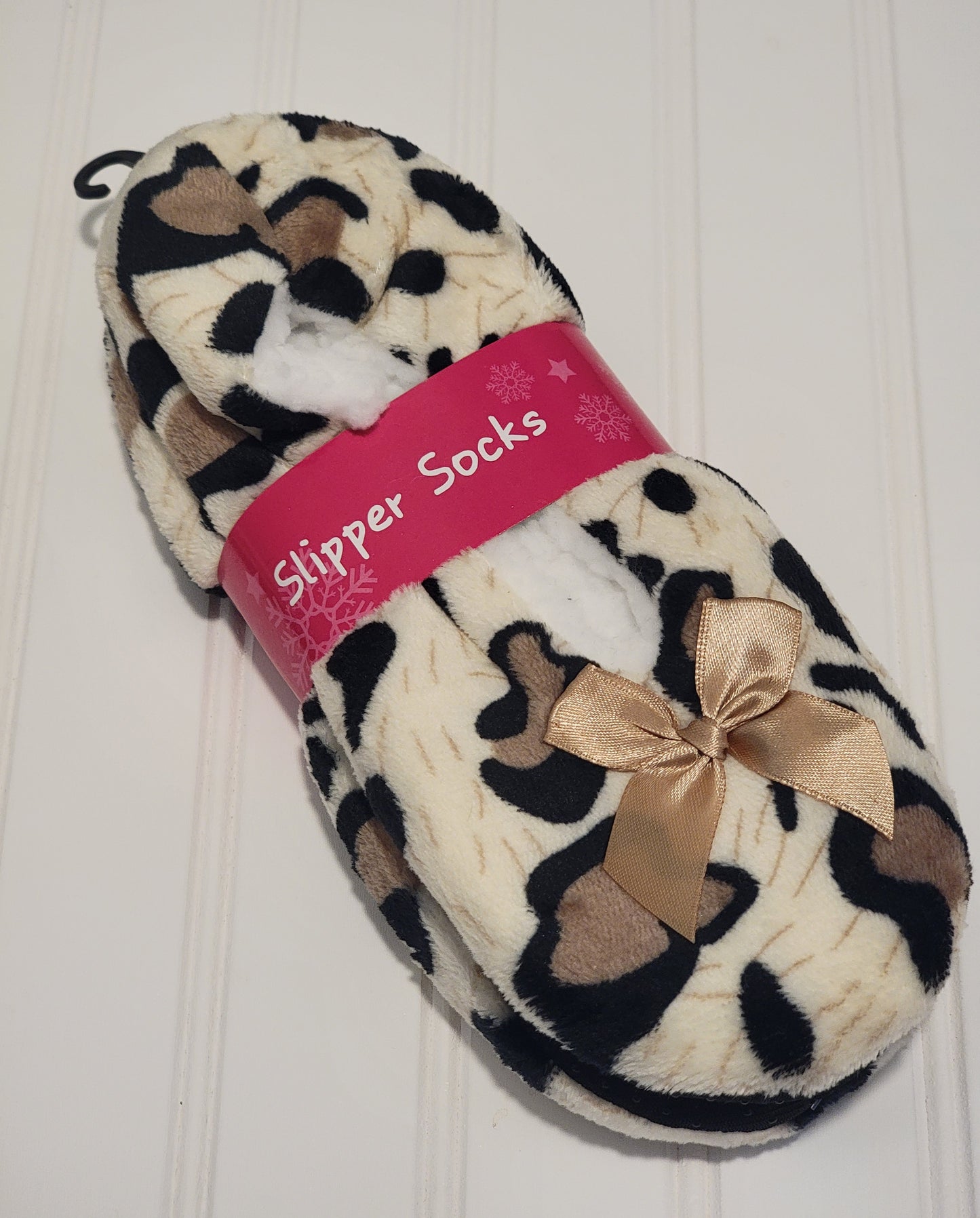 Leopard Soft Winter Slipper