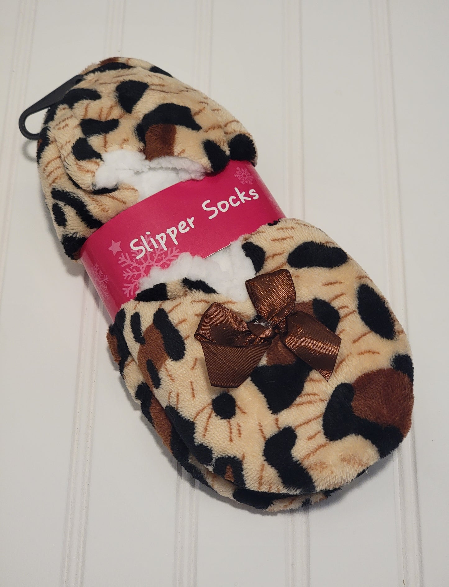 Leopard Soft Winter Slipper