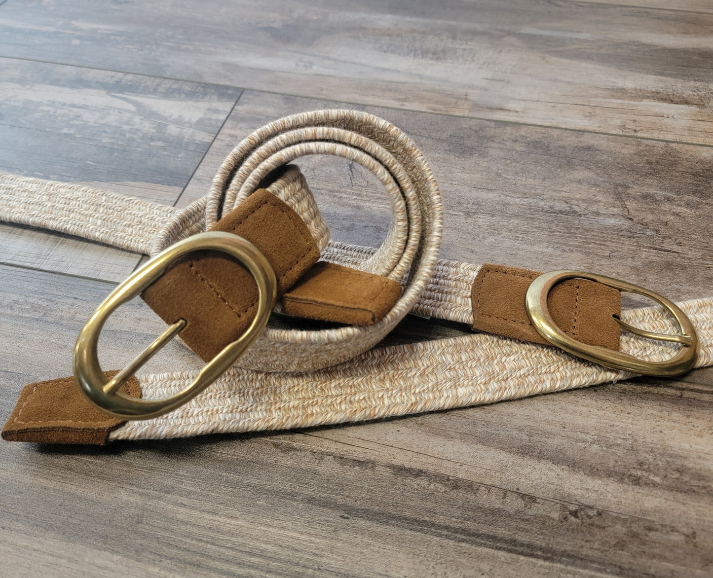 Textured Rope Belt