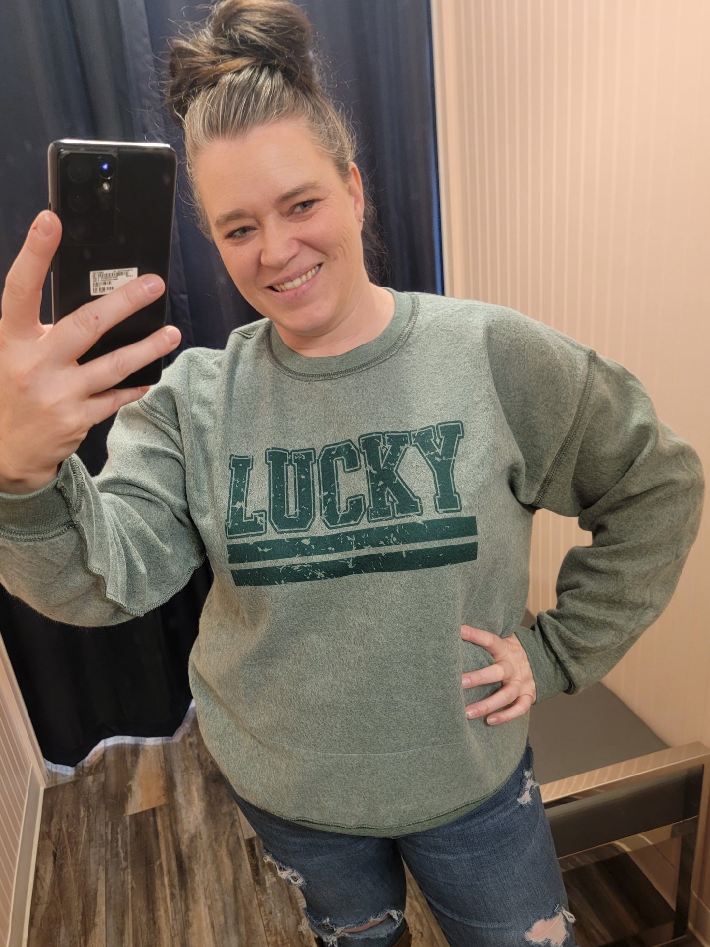 Inside Out Lucky Sweater