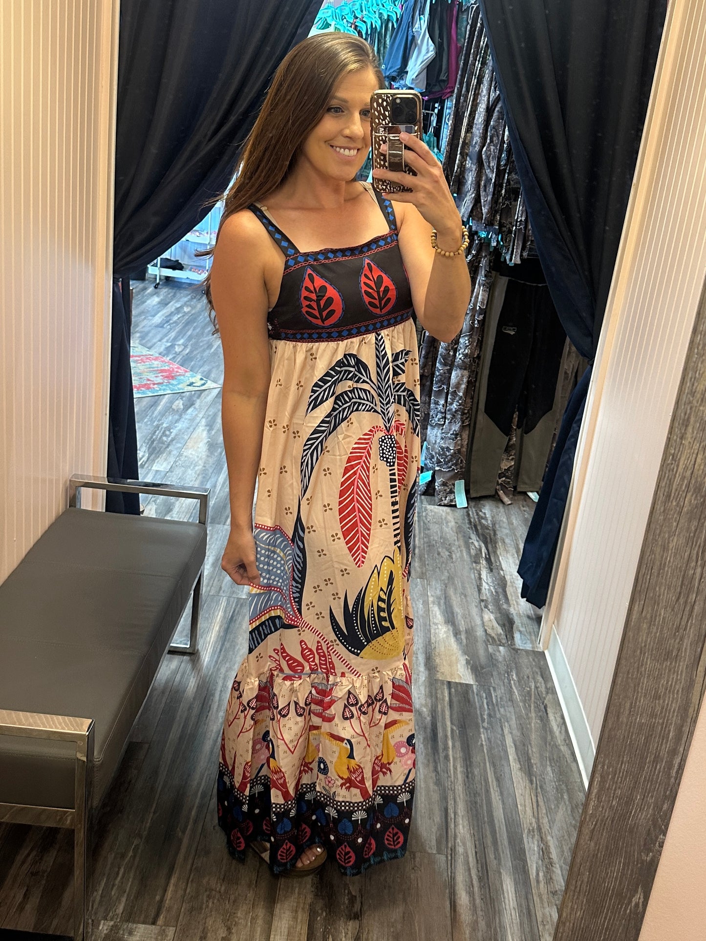 Tropical Maxi Dress