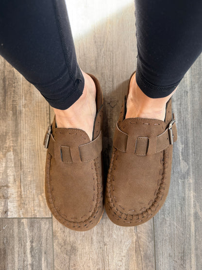 Chocolate Bella Slip Ons