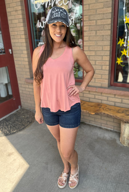 Basic V-Neck Tank