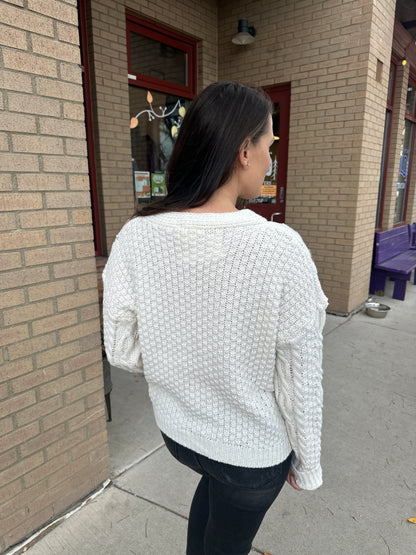 Cable Knit Cardigan