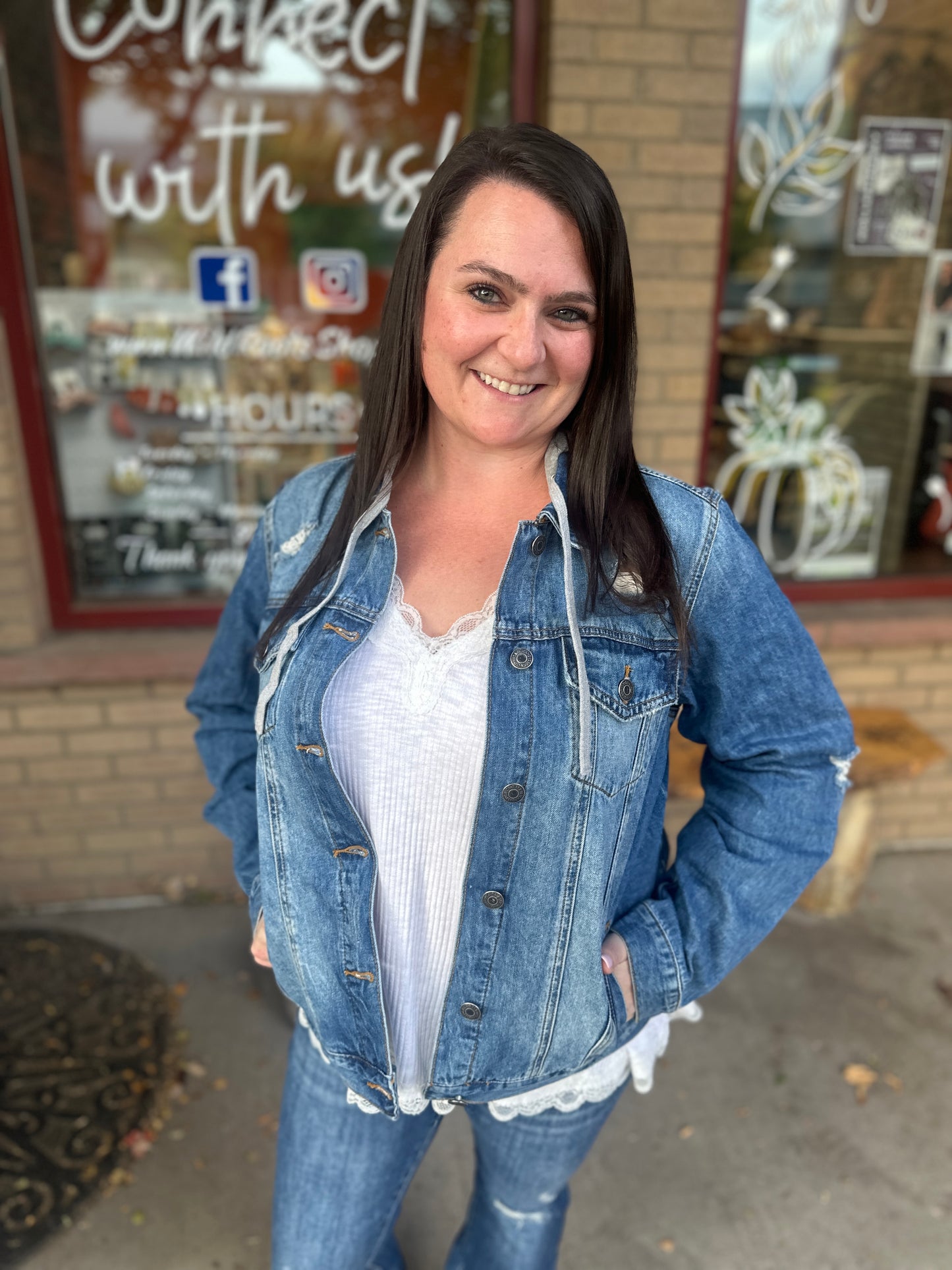 Dark Wash Vintage Jean Jacket