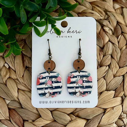 Nora - Honolulu Floral Stripe