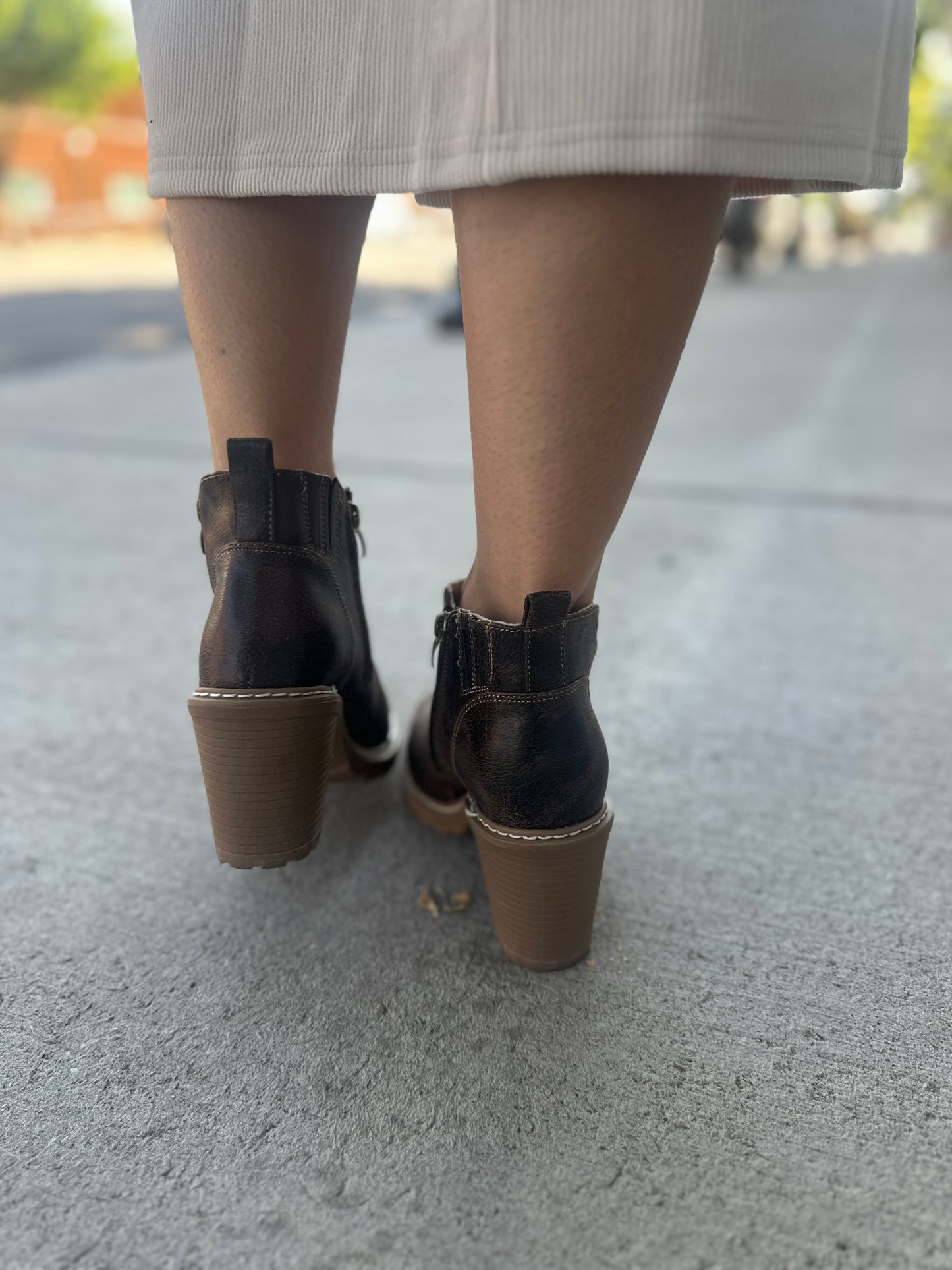 Espresso Bootie