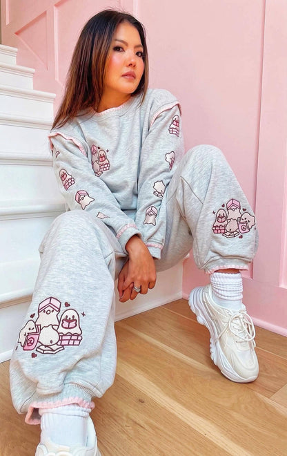 Pink Boo Book Club™ Sweat Set