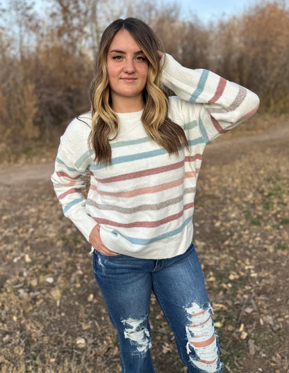 Cozy Stripe Sweater