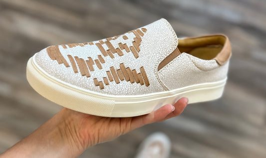 Tan Marian Slip Ons