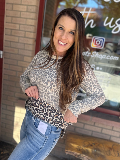 Inside Out Leopard Sweater