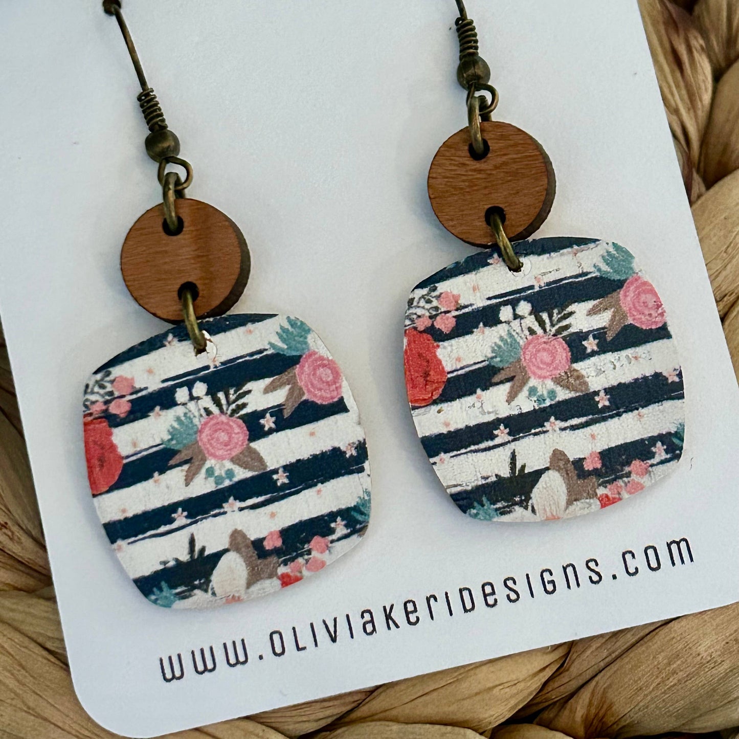 Nora - Honolulu Floral Stripe