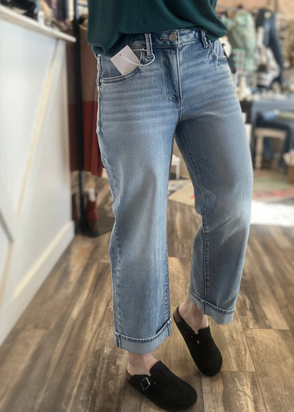 Sadie Turn Up Cuffed Jean