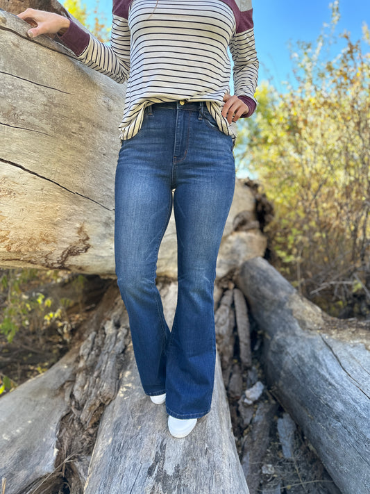 Classic "Steph" Flare Jeans