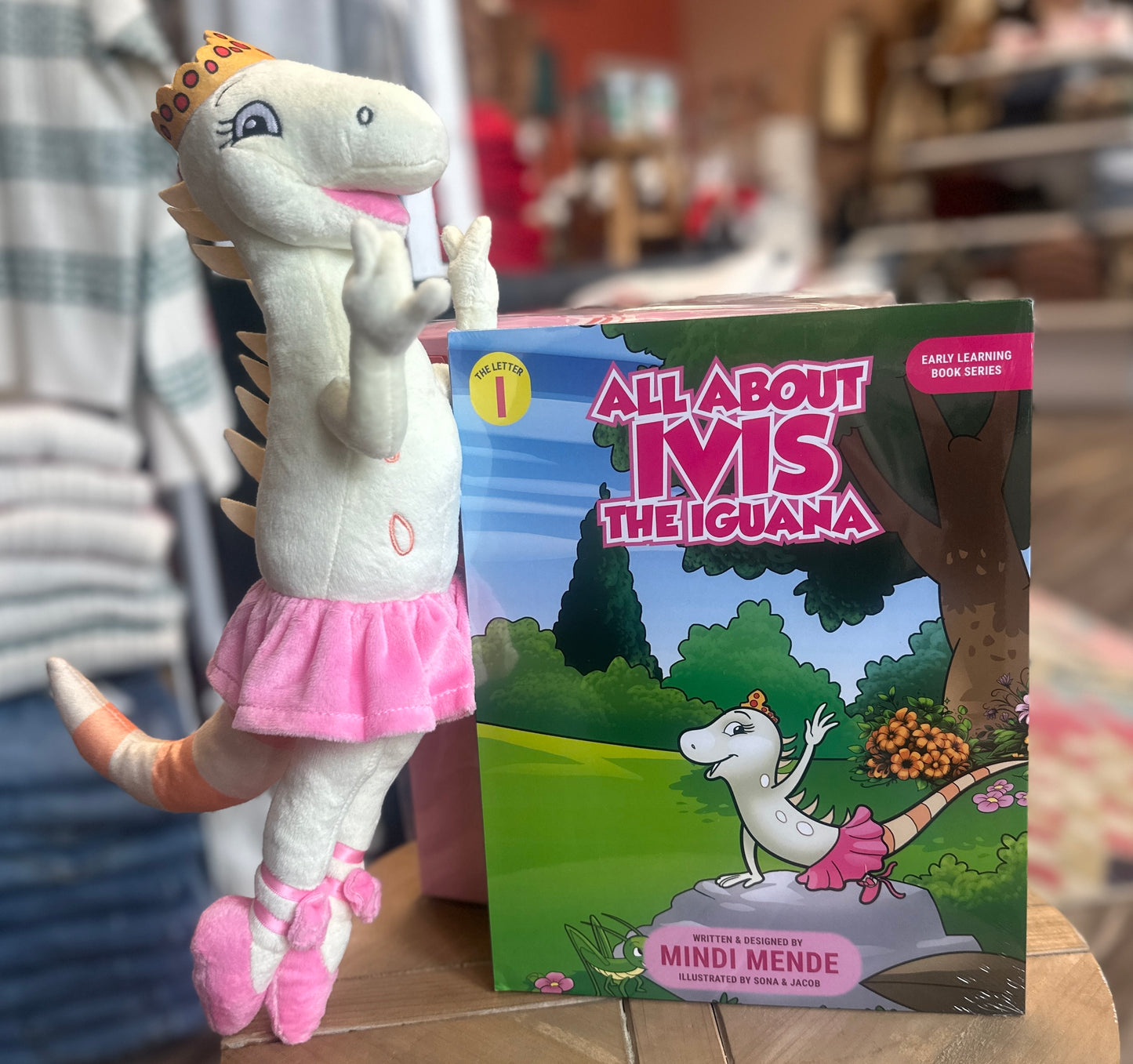 ABC 123 Early Learning Book Series/Plushie