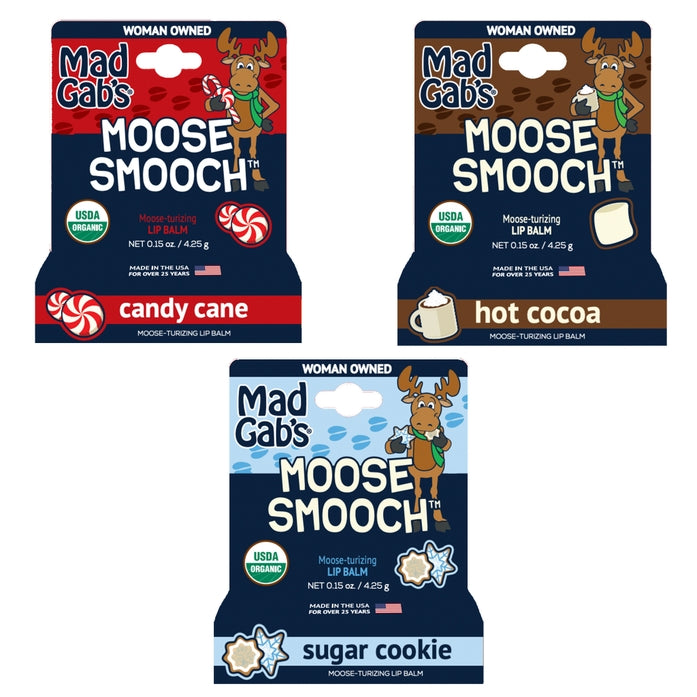 Mad Gab's Moose Smooch Holiday Lip Balm