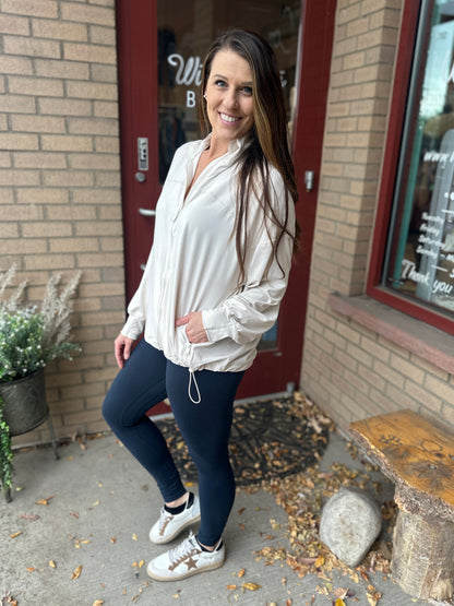 Long Sleeve Zip Up Jacket