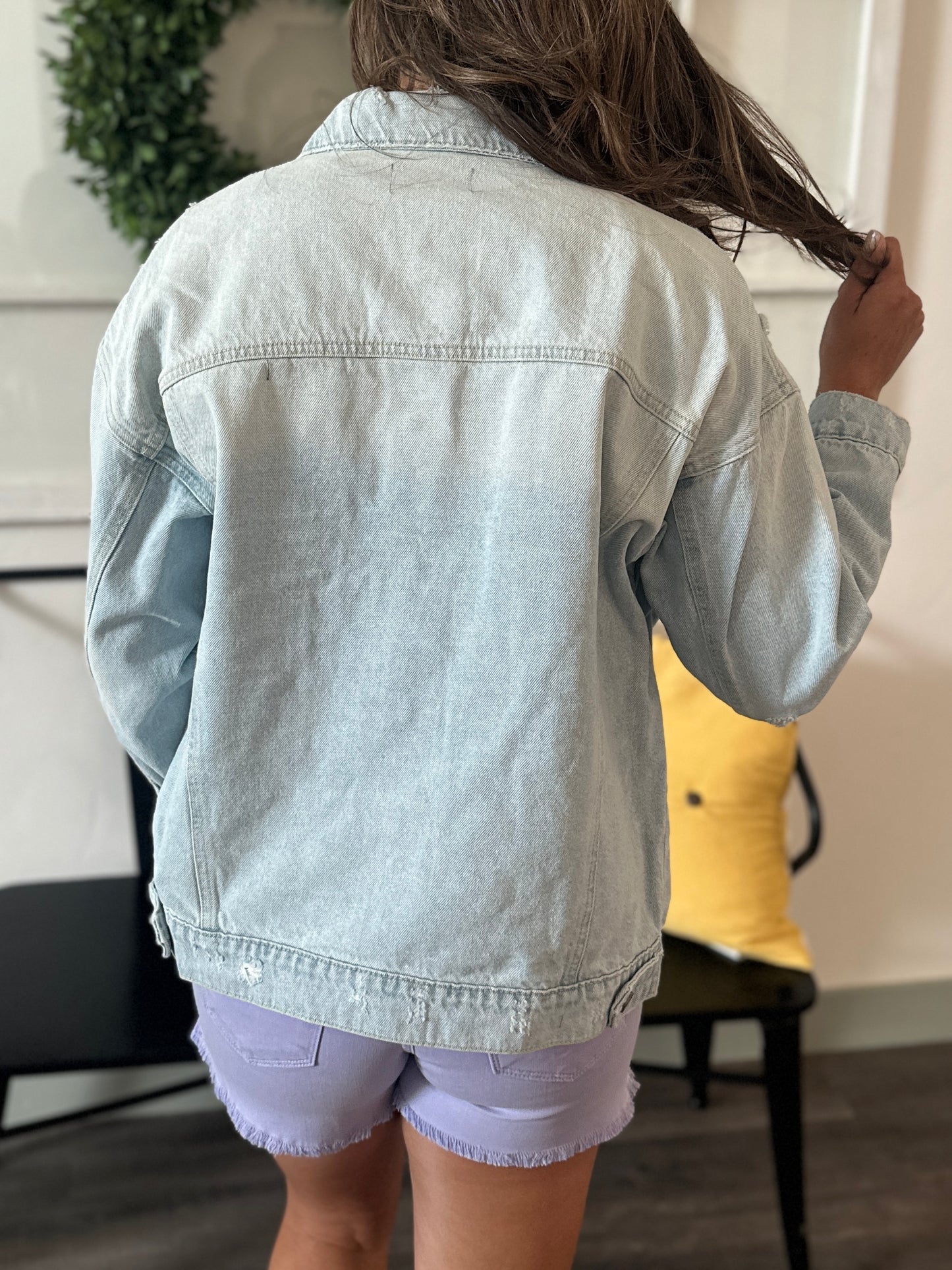 Kancan Oversize Jean Jacket