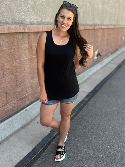 Luxe Crew Tank