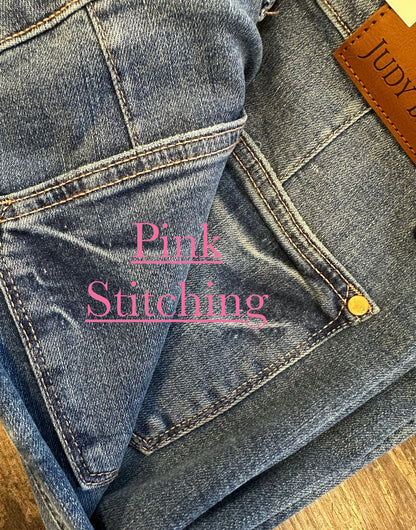 Callie High Waist Straight Jeans