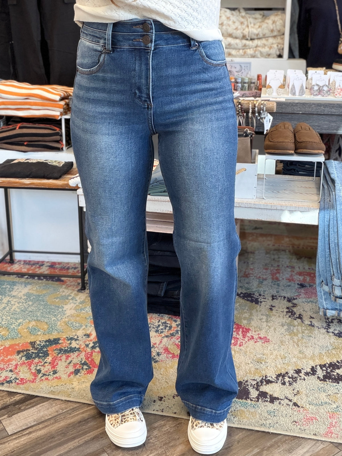 Audra Wide Leg Jeans