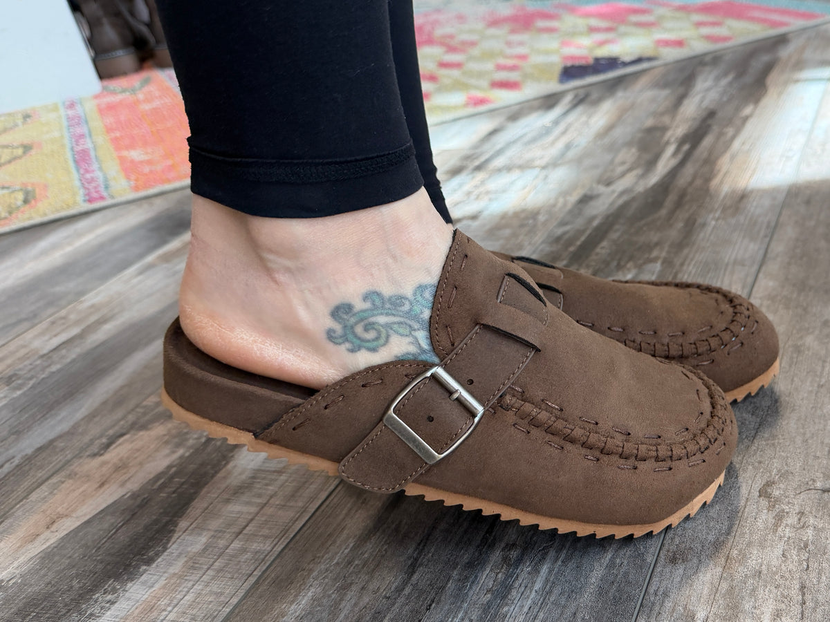 Chocolate Bella Slip Ons