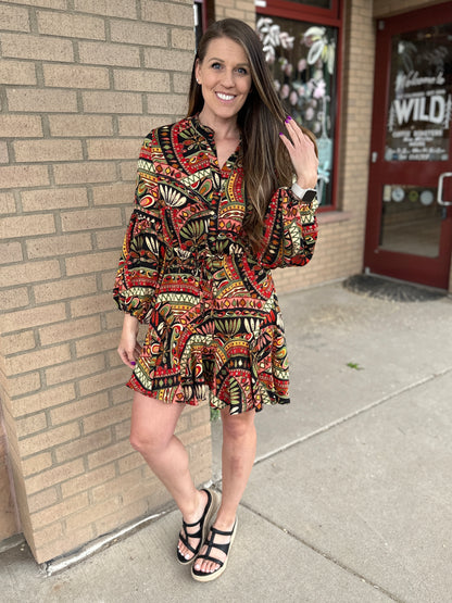 Moroccan Midi Dress