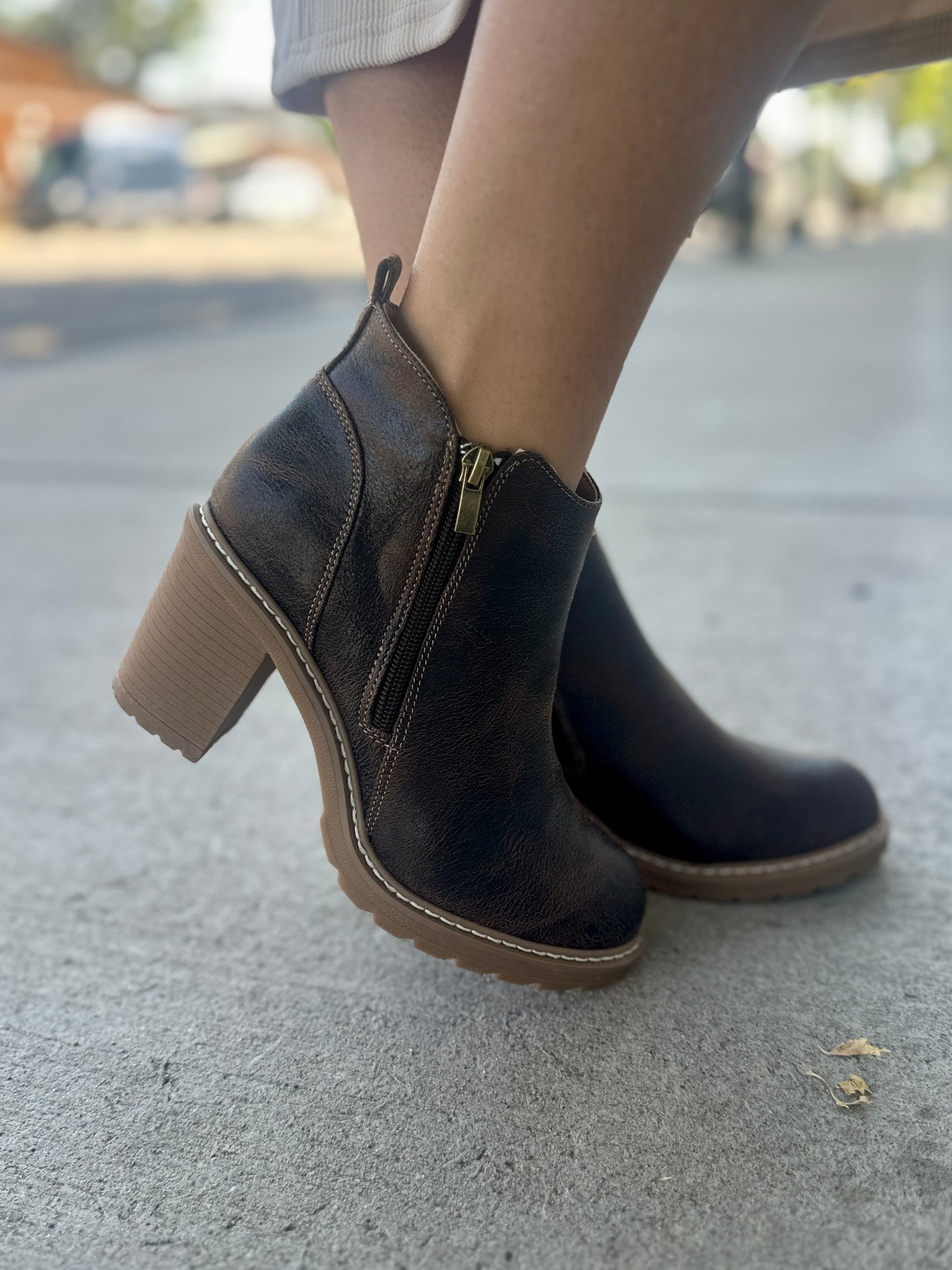 Espresso Bootie