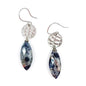 Akriti Silver and Faceted Earrings