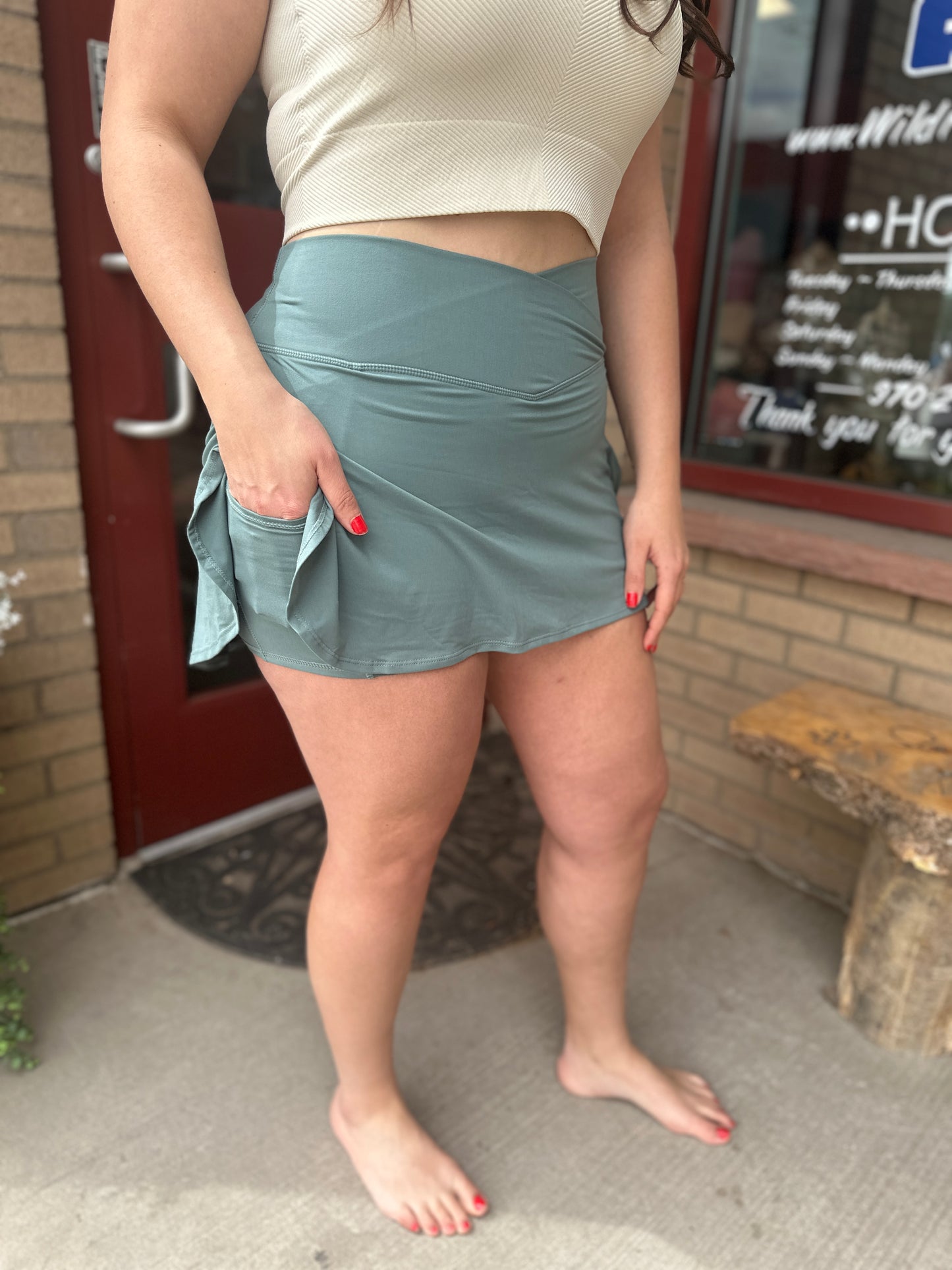 Buttersoft High Waist Skort