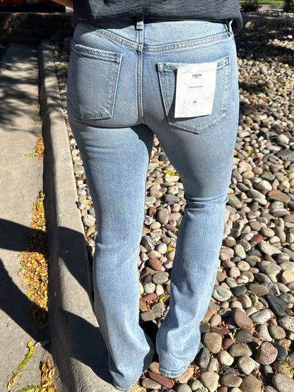 High Rise "Shelly" Bootcut Jeans