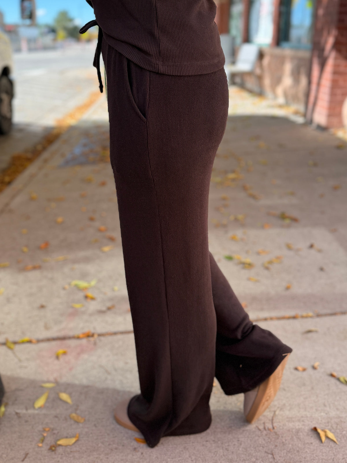 Jia Waffle Knit Pants