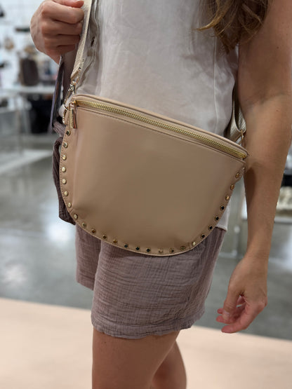 Studded Structured Crossbody