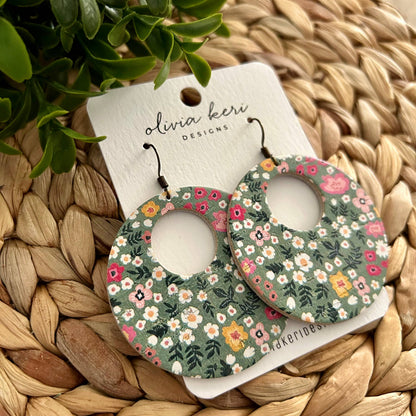 Charlotte - Green & Pink Floral