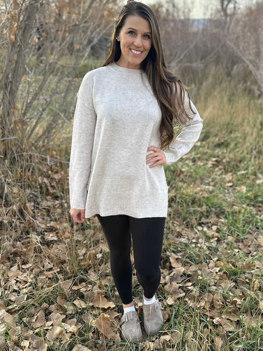 Oversized Tunic Sweater