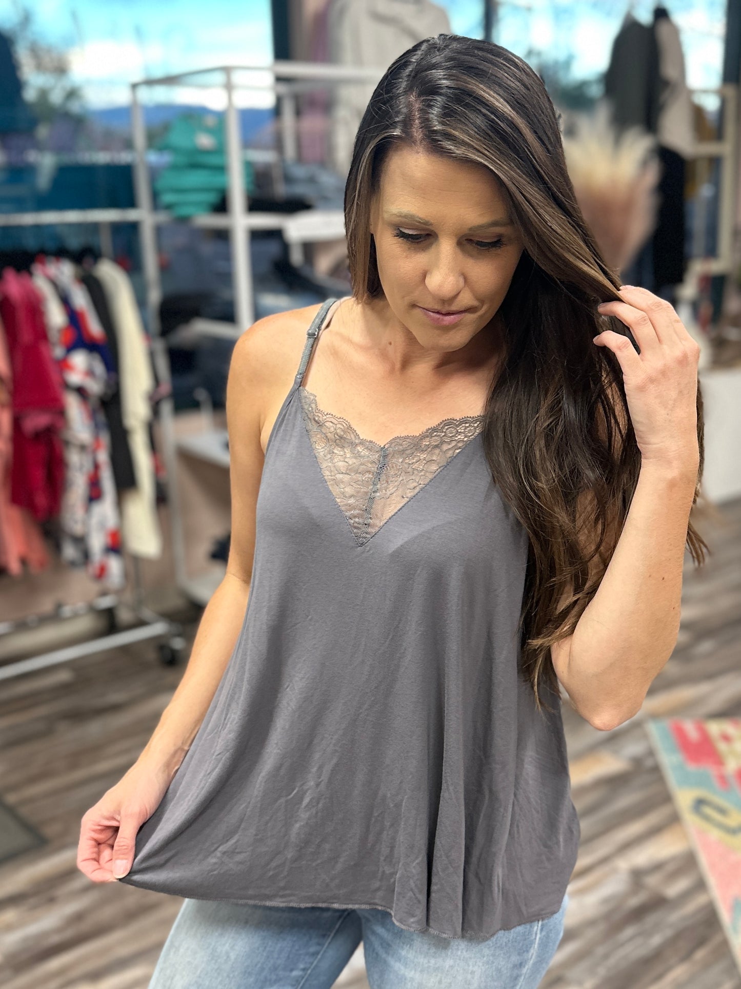 Front Lace Cami