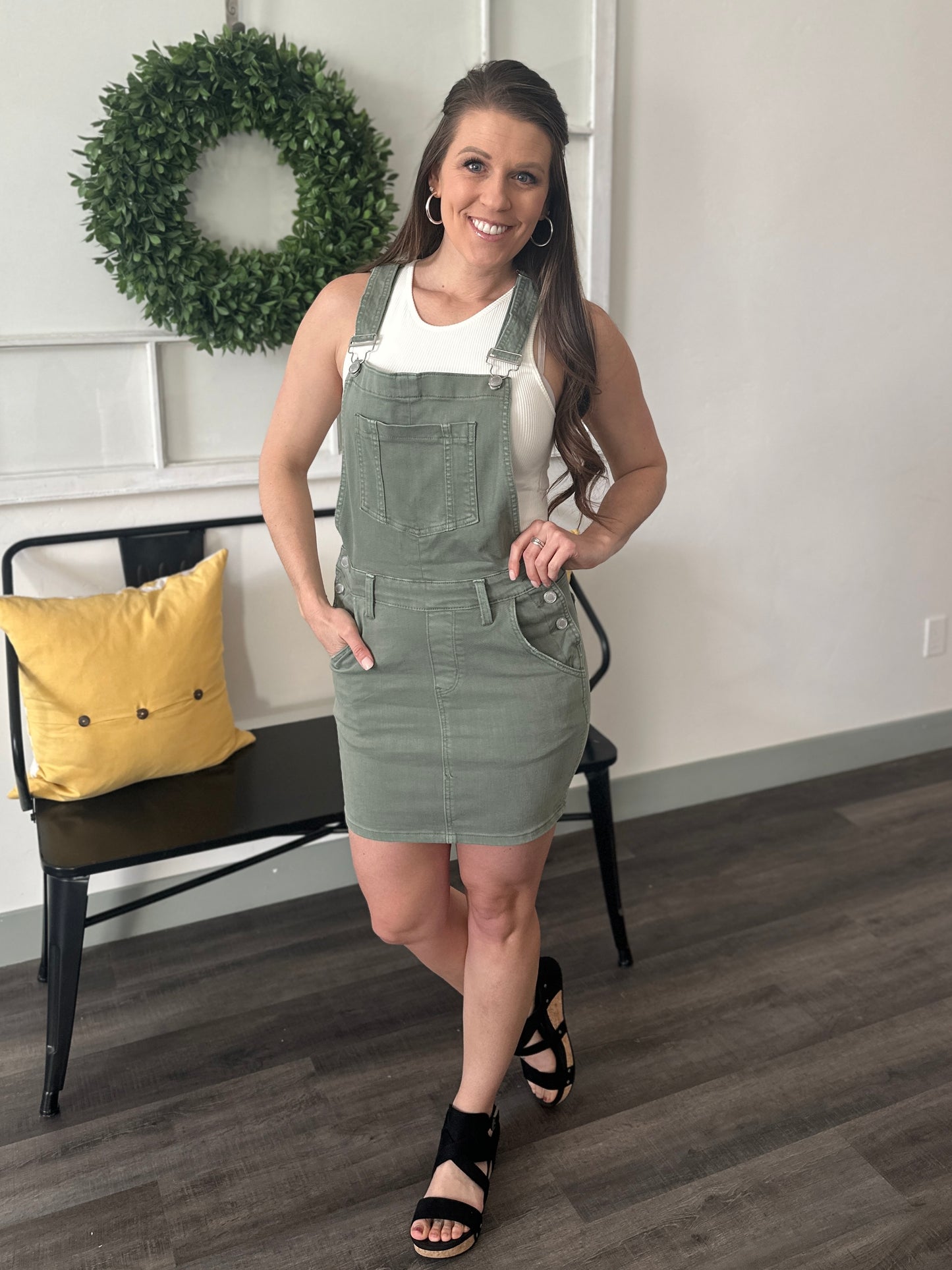 Sage Skirt Overall