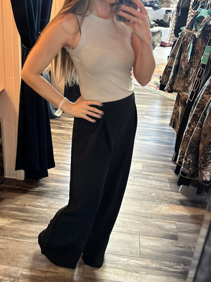 Woven Wide Leg Pants