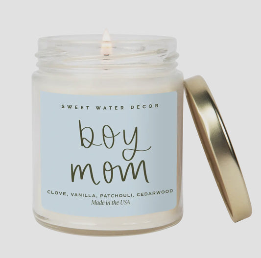 Boy Mom 9 oz. Soy Candle