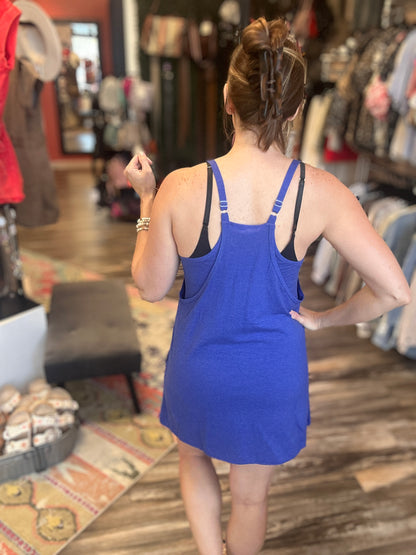 Sleeveless Romper Dress