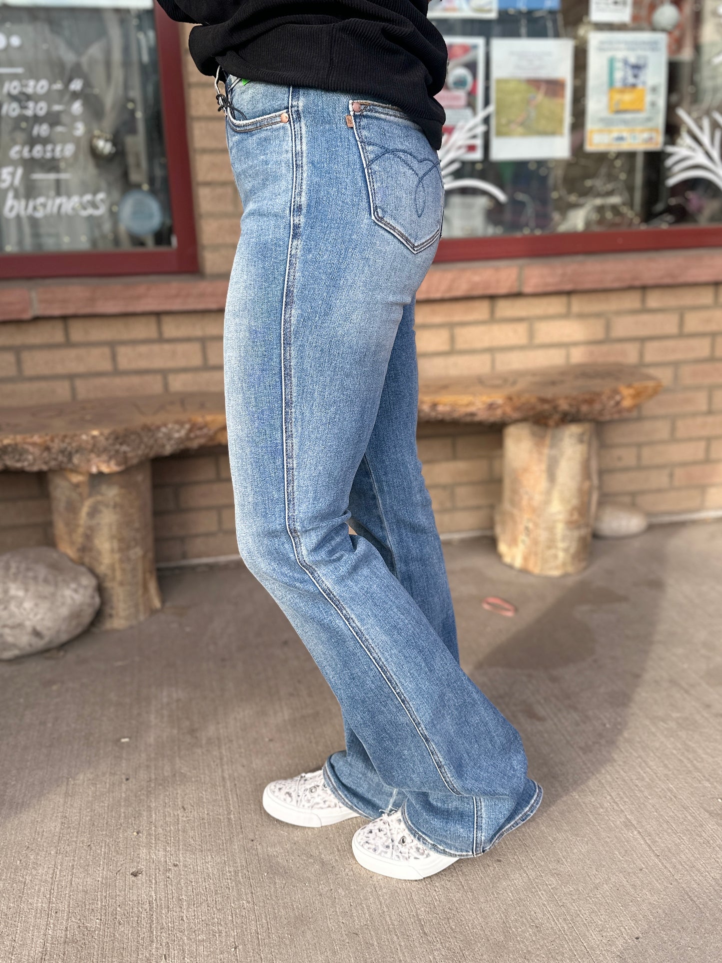 32" Inseam Rose Bootcut Jeans